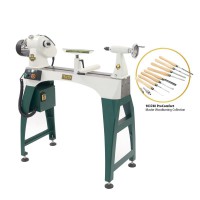 Record Power Coronet Regent Lathe with Cast Iron Stand And Delivery With 103740 ProComfort Chisel Collection Worth 429. £1,999.95